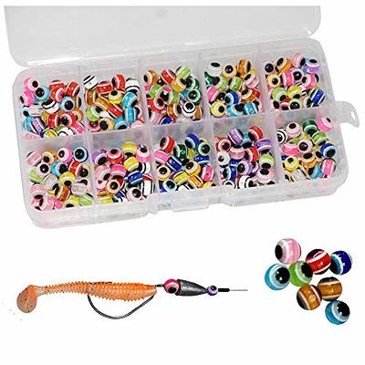 120pcs-300pcs Fish Eye Beads Fishing Line Beads Assorted Mixed