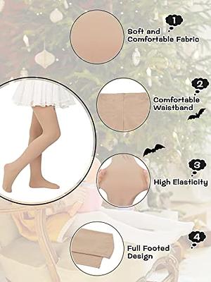 Girls Ballet Tights Seamless Pantyhose Stockings Footed Dance