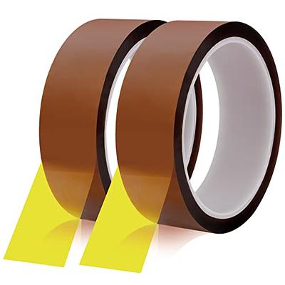 2 Rolls Heat Tape, 10Mm X 33M 108Ft Heat Resistant Tape, Heat Transfer  Tape, Heat Tape For Sublimation, Thermal Tape - AliExpress