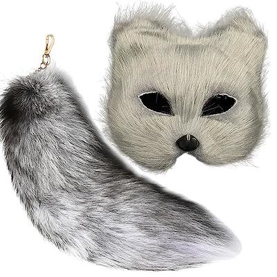  SAFIGLE 5PCS Therian Mask Cat Fox Mask Therian Stuff