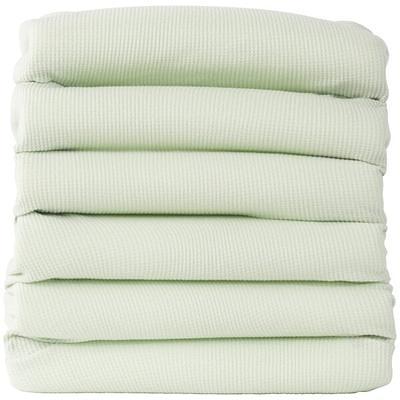 Hyper Tough 100% Cotton 14 x 17 All Purpose Terry Towels, 18 Pack, White