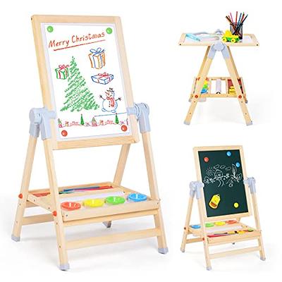 Double Sided Whiteboard And Blackboard, Drawing Board For Kids, With  Teaching Supplies, Painting Accessories For Toddlers Boys And Girls Black  Friday Christmas Birthday Gifts, Learning & Education Drawing Board - Temu