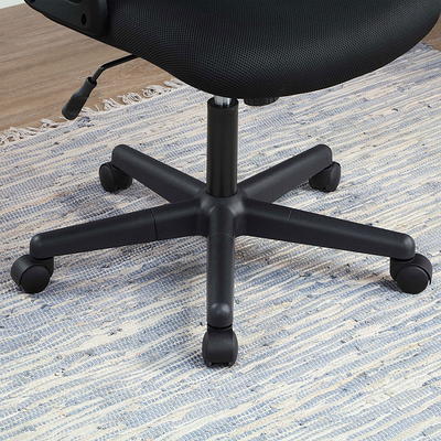 Mainstays Ergonomic Mesh Back Task Office Chair with Flip-up Arms, Black  Fabric, 275 lb