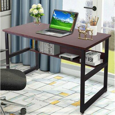 Computer Desk PC Laptop Writing Table Workstation -Brown