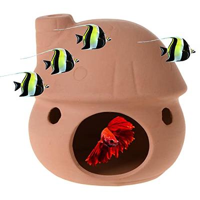 Springsmart Aquarium Hideaway Rock Cave for Aquatic Pets to Breed