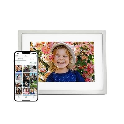 Skylight Digital Picture Frame: WiFi Enabled with Load from Phone  Capability, Touch Screen Digital Photo Frame Display - Customizable Gift  for Friends and Family - 10 Inch Silver - Yahoo Shopping