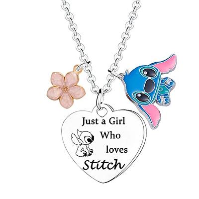 Waeceip Stitch Necklace Stitch Gifts for Girls Stitch Stuff Stitch Birthday  Decorations Gifts for Daughter Friends Gifts Just A Girl Who Loves Stitch  Girls Jewellery - Yahoo Shopping