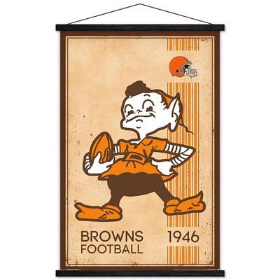 NFL Cleveland Browns - Helmet 16 Wall Poster with Push Pins