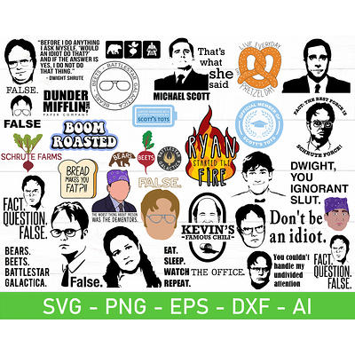 The Office Svg Bundle, michael scott svg, dunder mifflin svg, The Office  Clipart, The Office, Tv Show Svg