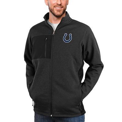 Indianapolis Colts Antigua Protect Lightweight Full-Zip Jacket - Black