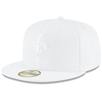 New Orleans Saints Sideline 9FIFTY Snapback Hat - Black/ White Ink