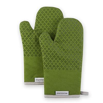 KitchenAid Beacon Two-Tone 2-Pack Mini Oven Mitt Set Aqua