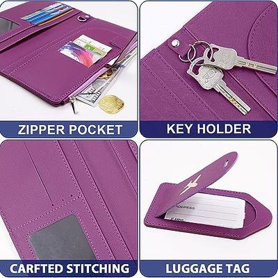 Deziliao Passport Holder,Passport Holder Card Slots