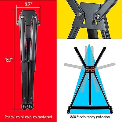 15 Aluminum Tabletop Display Easel, Collapsible Folding Frame