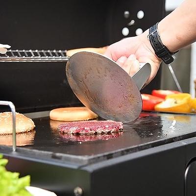 HULISEN Griddle Accessories for Blackstone, Stainless Steel Burger Press  Kit with Burger Spatula, Burger Smasher for Griddle Flat Top Grill Cooking,  Grill Press for Barbeque Hamburger Steak Meat - Yahoo Shopping