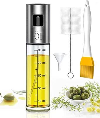 Great Choice Products Olive Oil Sprayer Glass Oil Vinegar Spray Bottle  Dispenser For Bbq Kitchen 100Ml