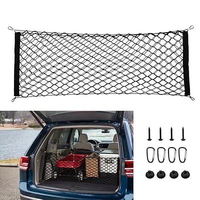 35.4” x 15.7” Cargo Net Trunk Bed Extender, Envelope Mesh Truck Bed Organizer  Net Car Exterior Accessories, Universal Elastic Trunk Storage Net with  Metal Hook - Yahoo Shopping