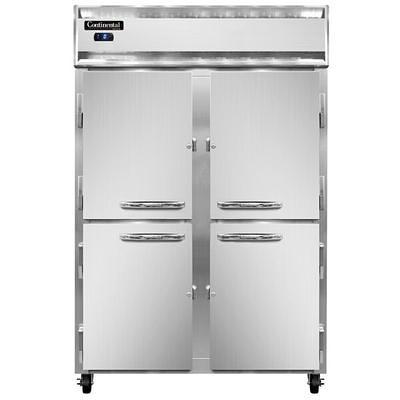 Continental Refrigerator 2FSN-SA-HD 52 Half Door Shallow Depth Reach-In  Freezer - 32 Cu. Ft. - Yahoo Shopping