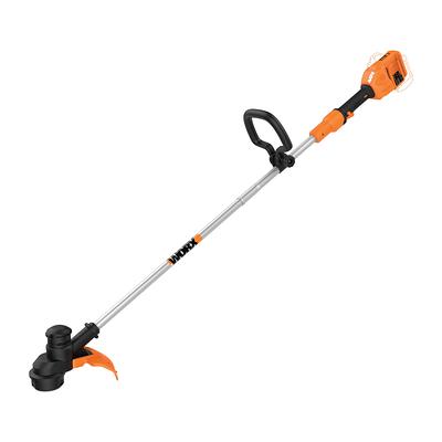 Wild Badger Power 20 Volt 20-Volt 15-in Straight Shaft Battery String Trimmer 4 Ah (Battery and Charger Included) | WB20VMTPBC