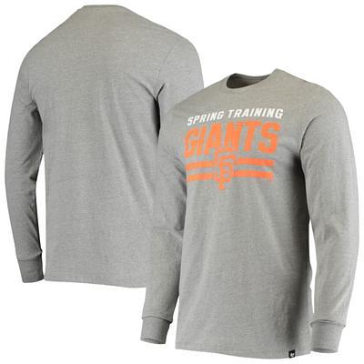 Men's Atlanta Braves '47 Heathered Gray Team Logo T-Shirt