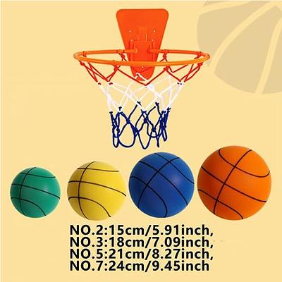  Wmool Silent Basketball Dribbling Indoor, Quiet Basketball  Indoor Training, Uncoated High-Density Foam Ball, Soft, Flexible,  Lightweight, and Easy to Grip Quiet Ball for Various Indoor Activities :  Toys & Games