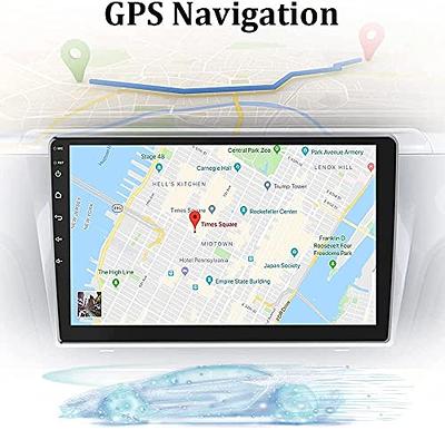 1G+32G Android Car Stereo Single Din Double Din Touch Screen with GPS  Navigation, Rimoody 10.1 inch Car Radio with Bluetooth WiFi FM Mirror Link  USB