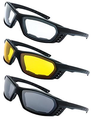 Global Vision Shadow Foam-Padded Motorcycle Sunglasses For Men & Women