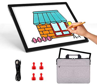 VKTEKLAB A4 Light Board for Tracing Pad with Padded Case, Tracing Light Box,  3500LUX, 5Levels Brightness,Type-c Cable, Rechargeable Wireless LED Light  Pad for Tracing, Diamond Painting - Yahoo Shopping