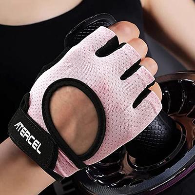 ATERCEL Weight Lifting Gloves Full Palm Protection, Workout Gloves for Gym,  Cycling, Exercise, Breathable, Super Lightweight for Mens and Women