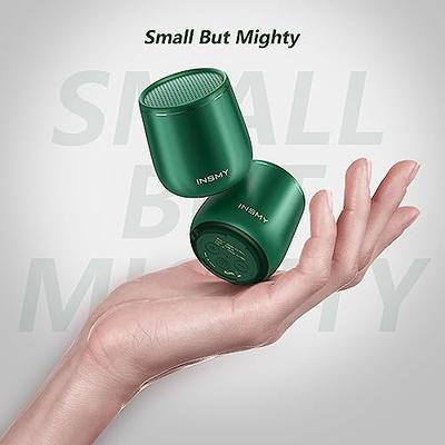 INSMY Small Bluetooth Speaker, Waterproof Mini Portable Wireless