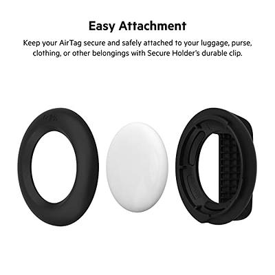 Belkin Apple AirTag Secure Holder with Clip - AirTag Holder - Durable  Scratch Resistant AirTag Case & Apple Airtag Secure Holder with Strap -  Apple