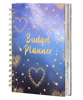 GoGirl Budget Planner & Monthly Bill Organizer - Monthly Financial Book with Pockets. Expense Tracker Notebook Journal to Contro