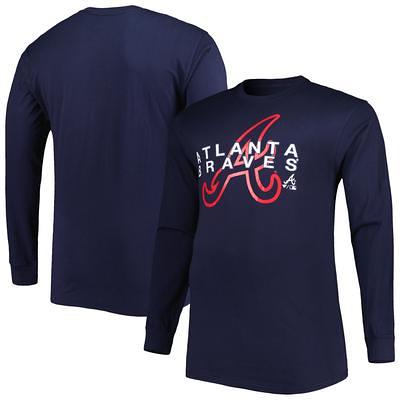 Majestic Atlanta Braves Long-sleeve Shirt Large