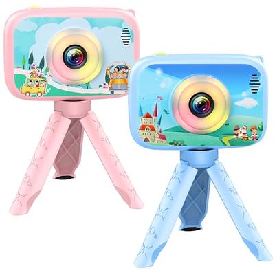 Ziegoal Kids Waterproof Camera Unicorn Christmas Birthday Gifts for Girls  Age 3-12 HD Video Children Digital Underwater Toddler Selfie Camera Toys  for