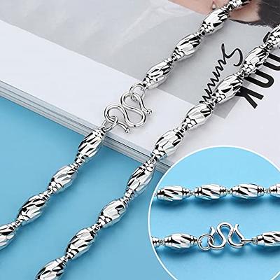  YOUBEIYEE 16.4 Feet 304 Stainless Steel Chains Silver