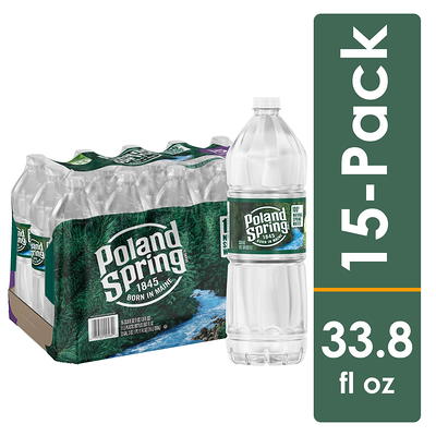 DEER PARK Brand 100% Natural Spring Water, 8-ounce mini Plastic Bottles  (Total of 48)