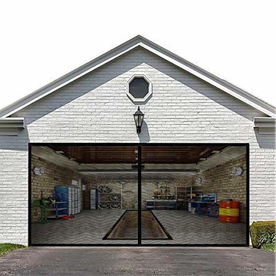 Magic Mesh Screen Door, Hands-Free, Garage