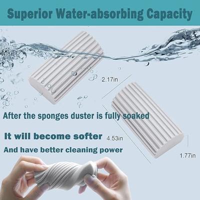 Damp Duster, 3-Pack Magical Dust Cleaning Sponge, Grey - Yahoo Shopping