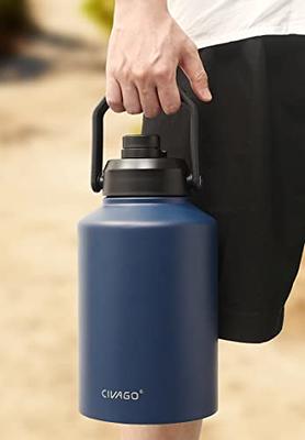  CIVAGO 32 oz Insulated Water Bottle With Straw
