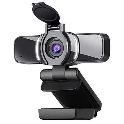 ToLuLu 1080P Webcam with Microphone, HD Webcam Web Camera with Tripod  Stand, Widescreen USB Computer Camera, Streaming Mic Webcam for Online