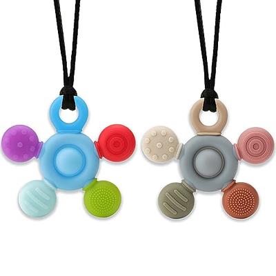 Sensory Chew Necklace for Kids and Adults Shark Tooth Chew Necklaces for  Boys Girls with Autism ADHD Fidgeting Needs Sensory Chew Toys for Kids 4  Pack