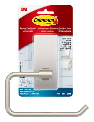 3M Command Strips Shower Caddy - Plastic Bathroom Organizer- No Tools  Required 