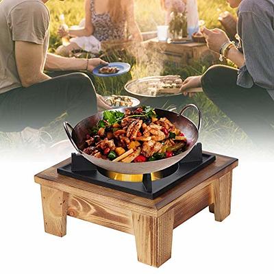 Outdoor camping cast iron frying pan picnic barbecue frying pan