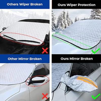 Car Sun Protection Front Windshield Windshield Cover Magnet Uv Protection  For Summer Winter Against Snow, Ice, Frost, Dust, Sun Foldable Removable