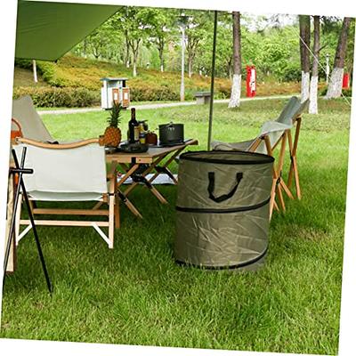 Reusable Outdoor Garbage Can. Garden Yard Foldable Garbage Can