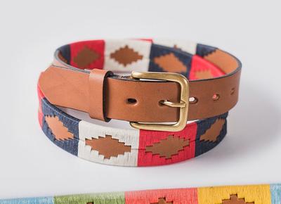 LAUREN RALPH LAUREN: reversible belt in grained cowhide