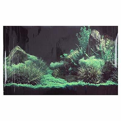 Zerodis Aquarium Background Poster, 3D PVC Waterproof Adhesive