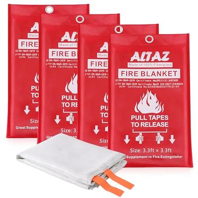 Mondoshop Fire Blankets Emergency for Kitchen Home - Emergency Fire  Retardant Blanket for Home Fireproof Blanket for Camping, Grill, Car,  Office, Warehouse, School, Picnic, Fireplace - Yahoo Shopping