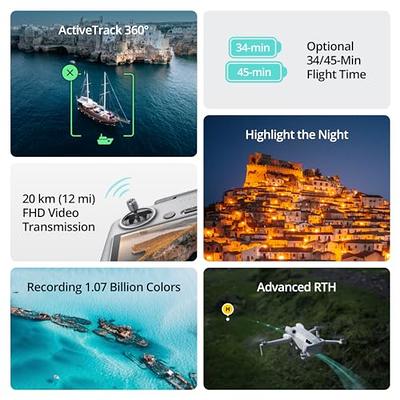 DJI Mini 3 PRO 34-min Max Flight Time 4K/60fps Video 249 g True Vertical