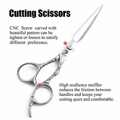 6.5 Shears Professional Barber Scissors Salon Razor Edge Hair Cutting 6 5.5  